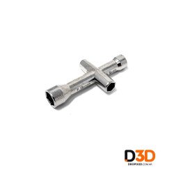 Llave Cruz para Nozzle Volcano | Herramienta Boquilla 3D | DroPix 3D