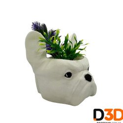 Maceta Bulldog Frances