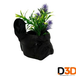 Maceta Bulldog Frances