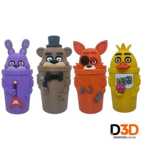 Vasos Five Night At Freddy´s