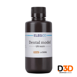 Resina Elegoo Ortodoncia UV 500g Naranja | DroPix 3D Mar del Plata